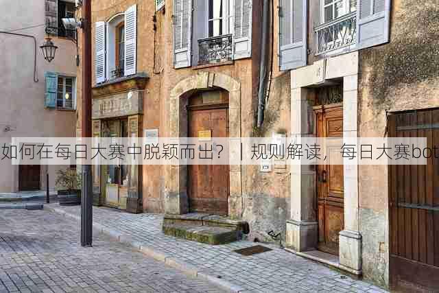 如何在每日大赛中脱颖而出？｜规则解读，每日大赛bot