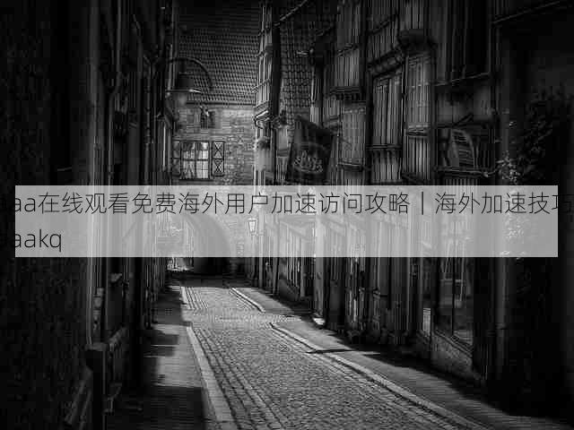 aaa在线观看免费海外用户加速访问攻略|海外加速技巧,aaakq