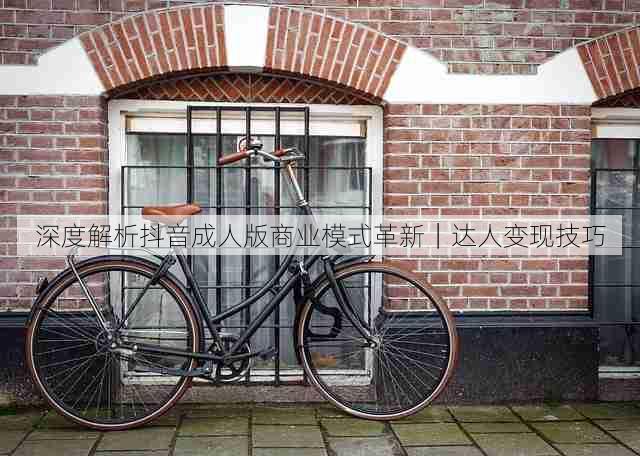 深度解析抖音成人版商业模式革新|达人变现技巧